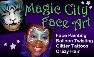 Magic City Face Art